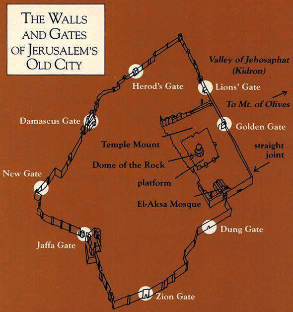 Map of Gates